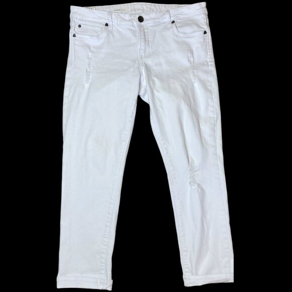 Kut From The Kloth Cathrine Boyfriend Pant Size 10 - Picture 2 of 13